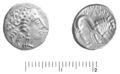 Coin with toutiopo / uos legend