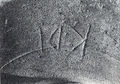 Inscription VB·7 kri